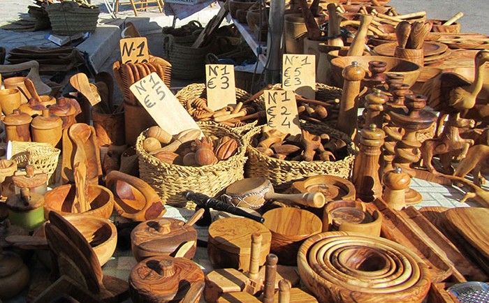 Objets déco et meubles en bois d’olivier éco-design